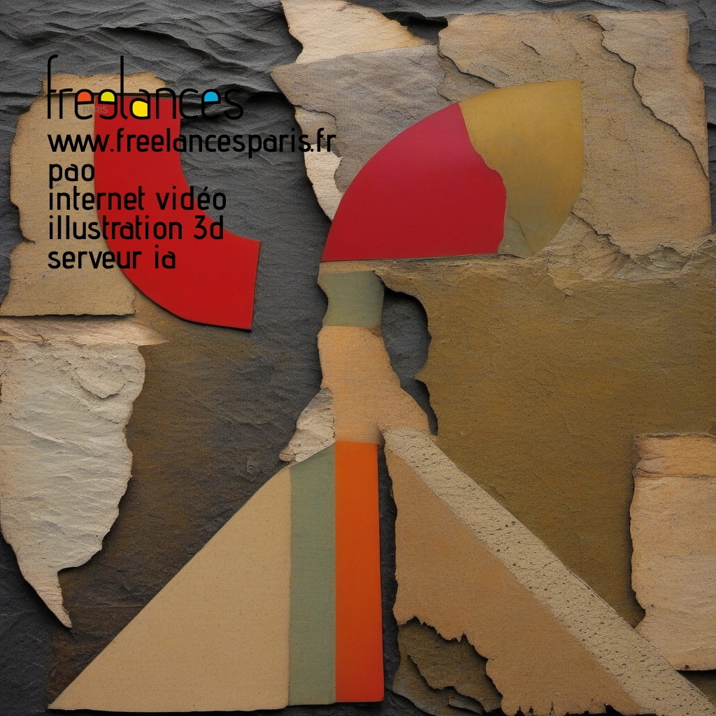 Pao mise en page internet vidéo illustration 3d serveur IA générative AI freelance paris studio de création magazines 49t8u860